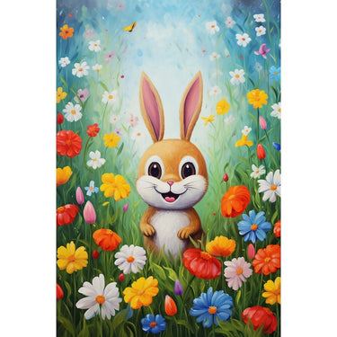 Bunny Canvas for Nursery